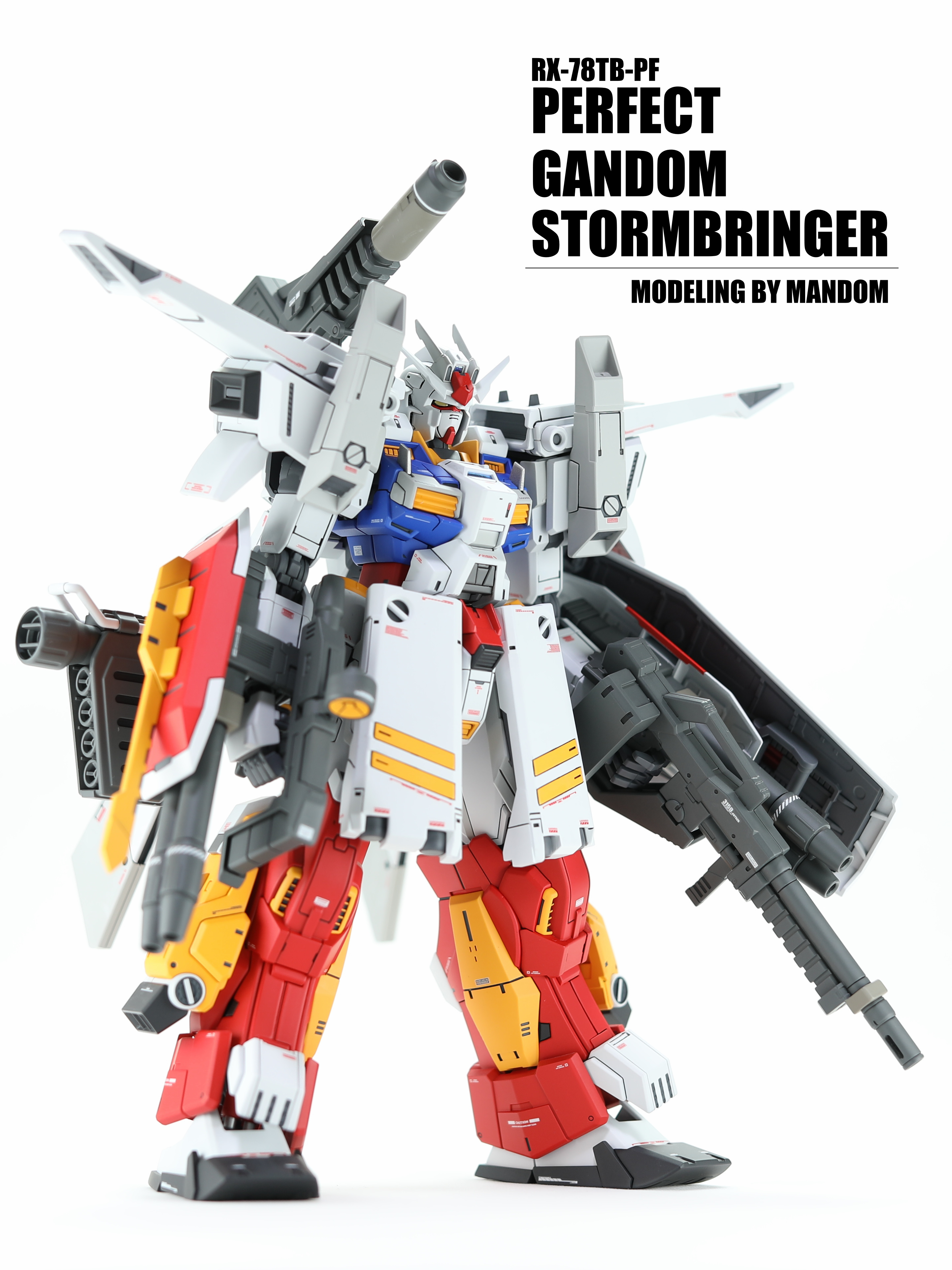 MG1/100ガンダムストームブリンガーP.F.塗装済完成品